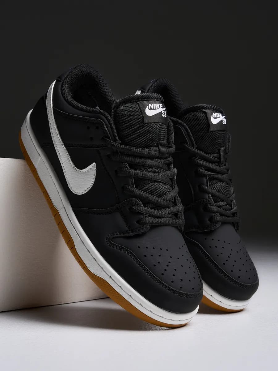 Кроссовки sb dunk low данки кеды черные для школы