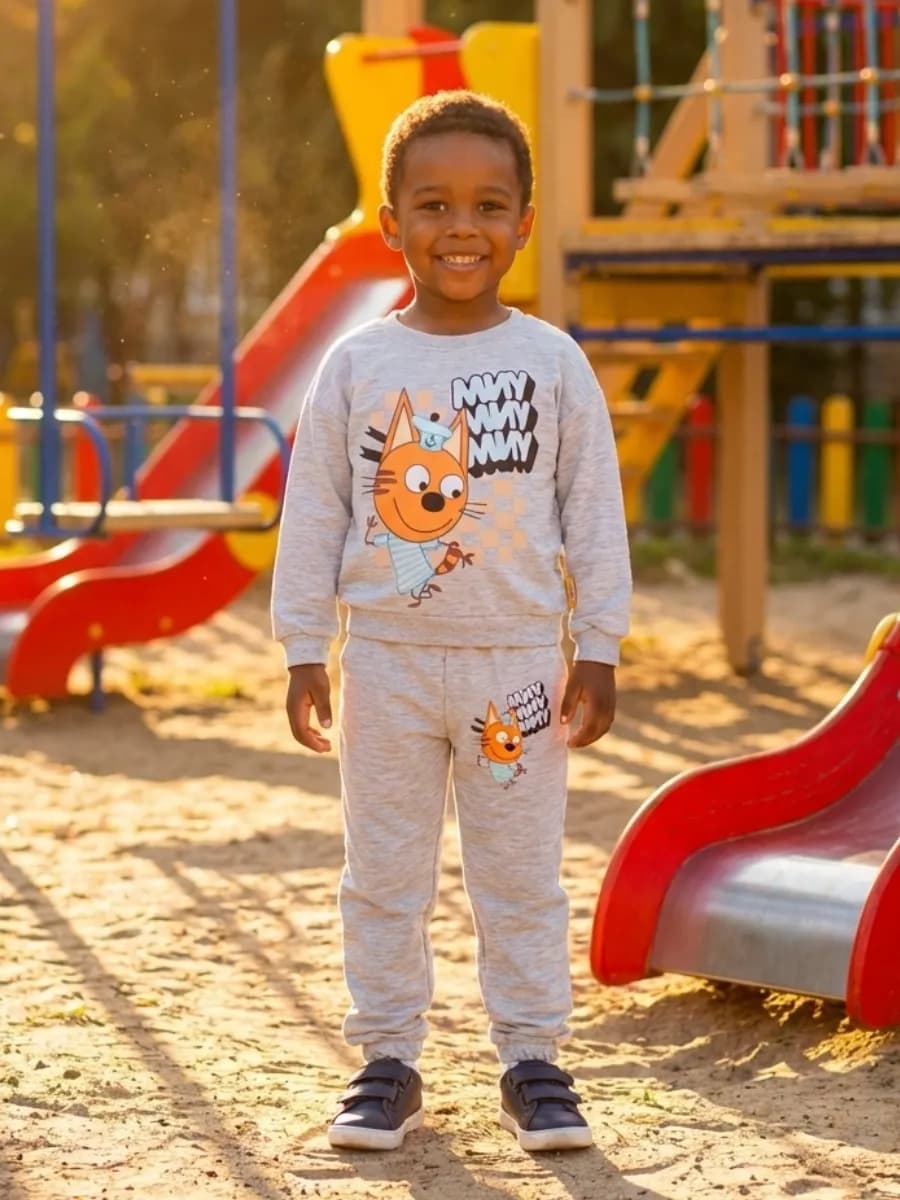 Костюм для мальчика в садик Три Кота - фото 1