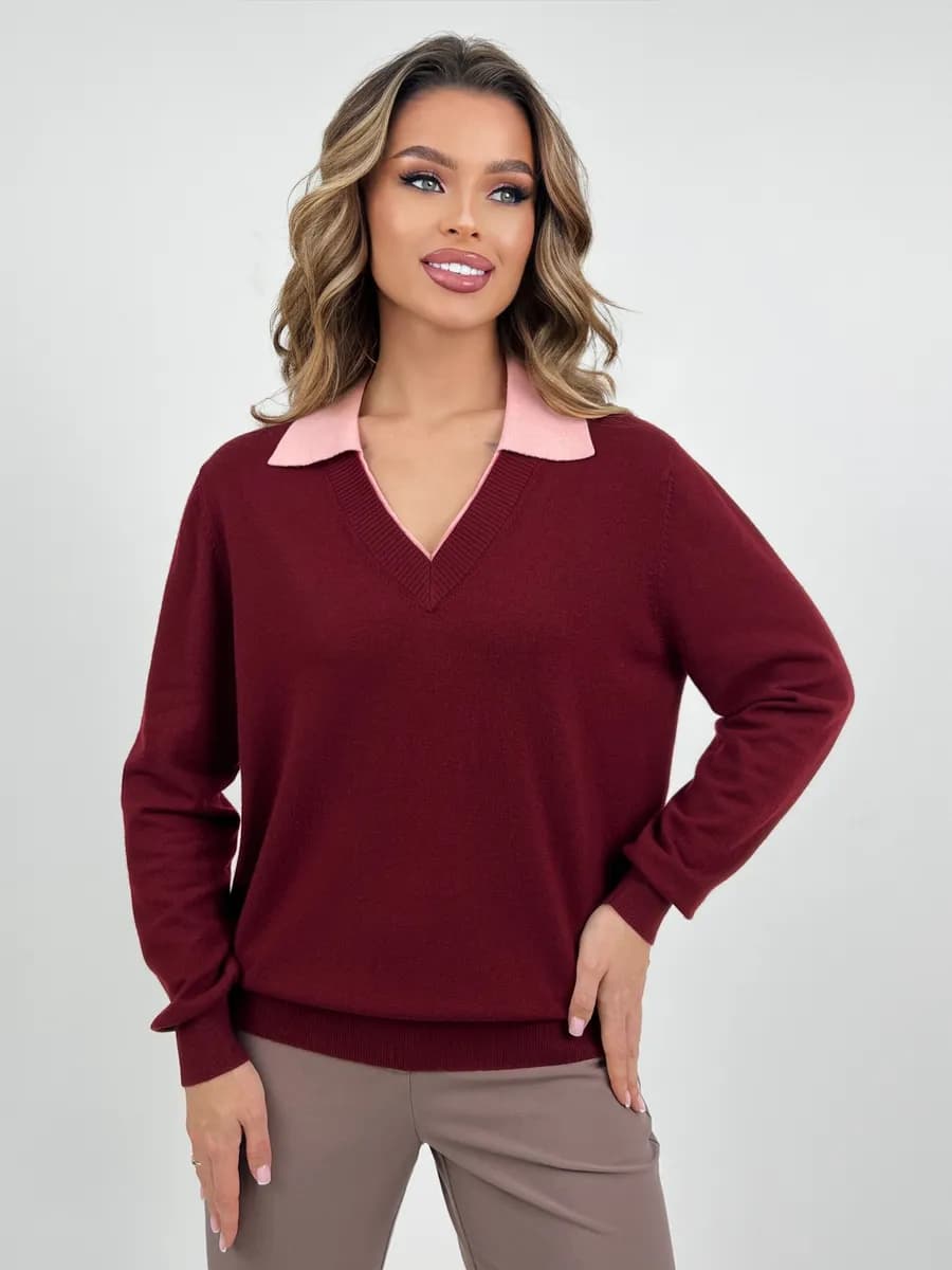 Стильный весенний джемпер