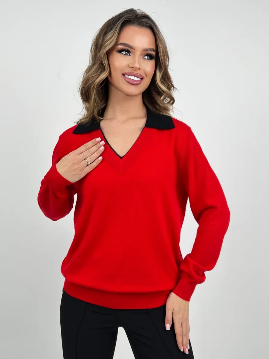 Стильный весенний джемпер