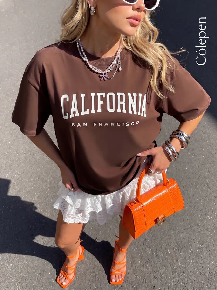 Футболка оверсайз California