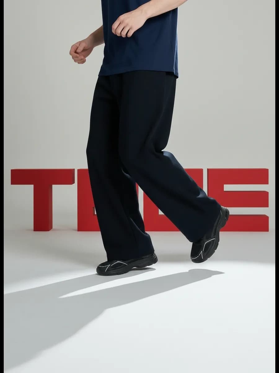 Брюки оверсайз прямые - фото 1