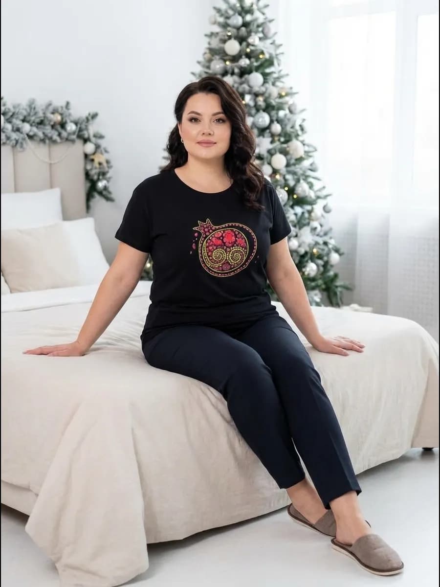 Футболка для дома большие размеры 50-68