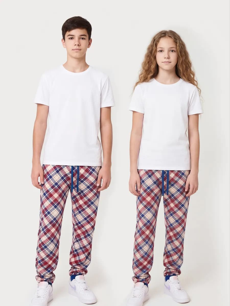 Брюки домашние трикотажные