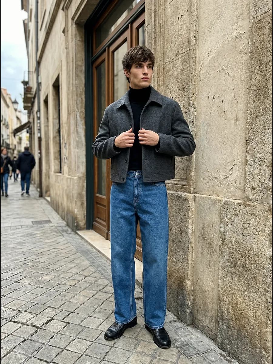 Джинсы BAGGY FIT свободные классические