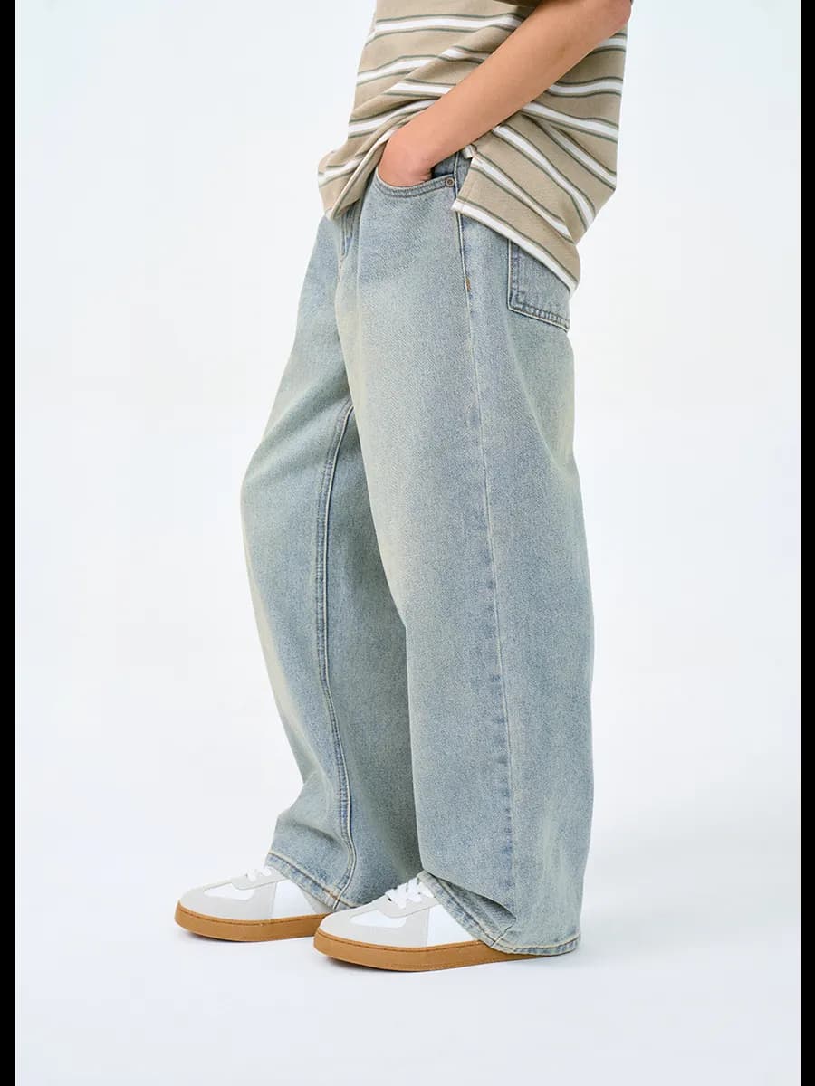 Джинсы Wide leg для мальчиков
