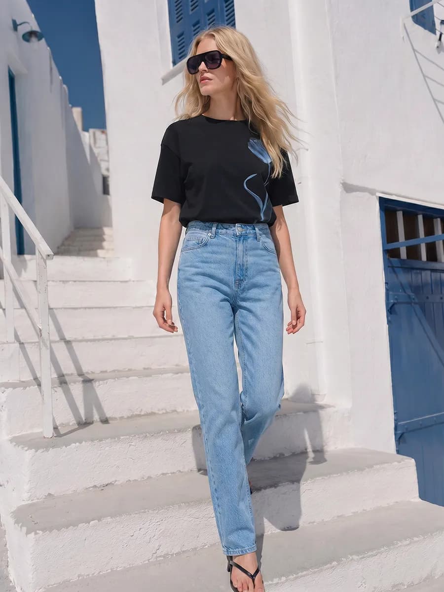 Джинсы STRAIGHT FIT базовые классические