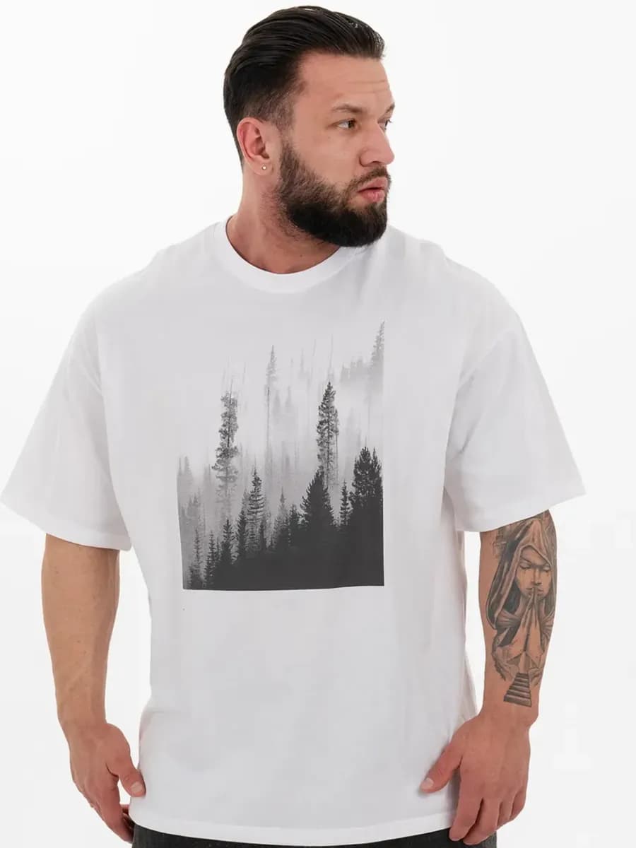 Футболка оверсайз летняя хлопок