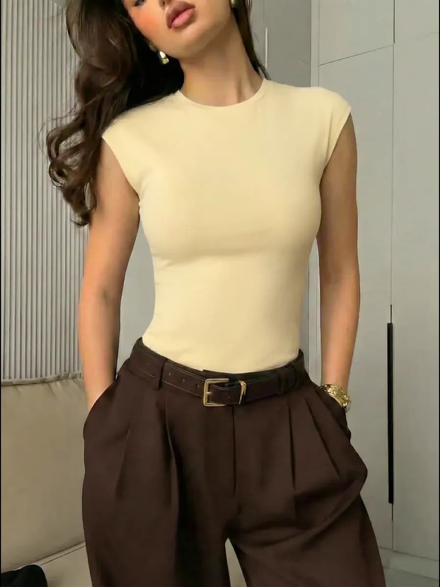 Топ под пиджак футболка скимс