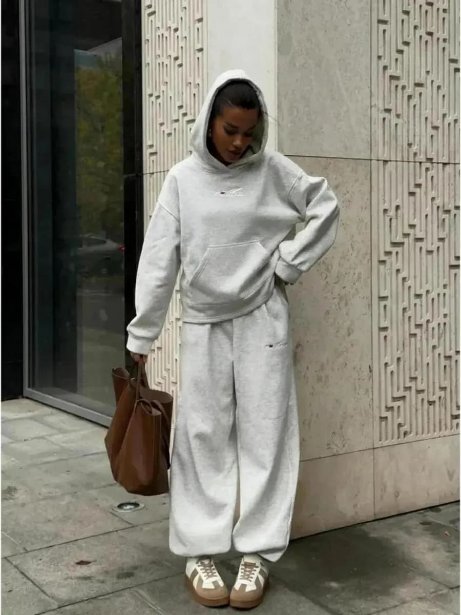 Костюм спортивный оверсайз без начеса