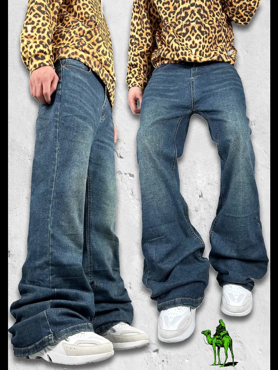 Клеш от колена в стиле rick owens