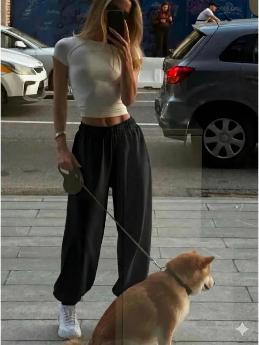 Спортивные штаны джоггеры для танцев baggy