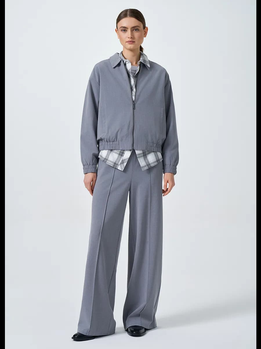 Брюки из костюмной ткани