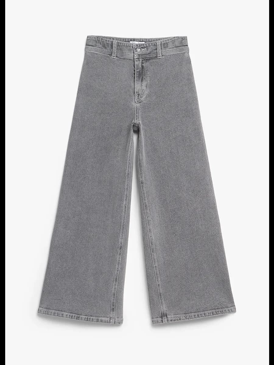 Джинсы серые