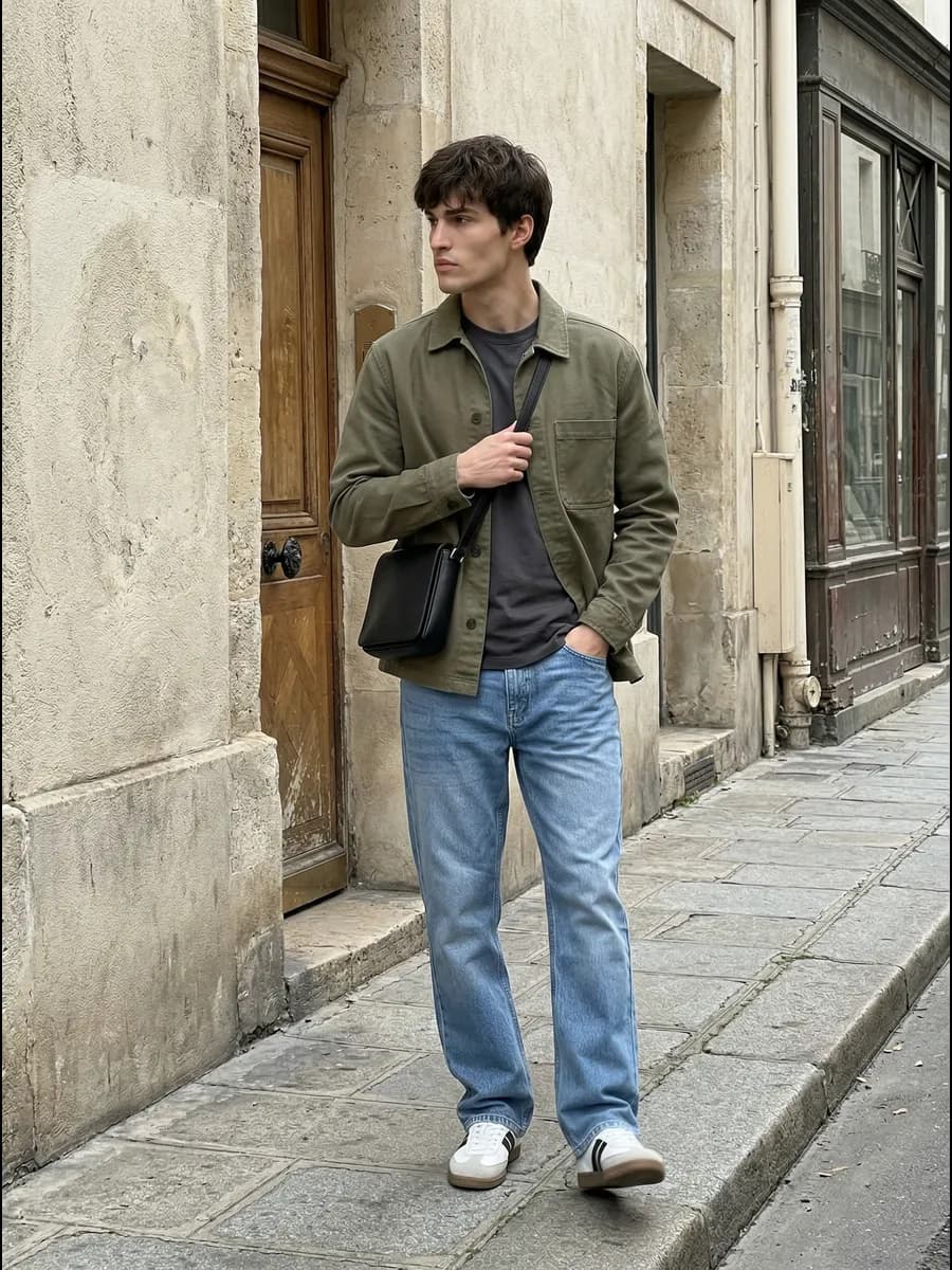 Джинсы REGULAR FIT базовые с эффектом стирки