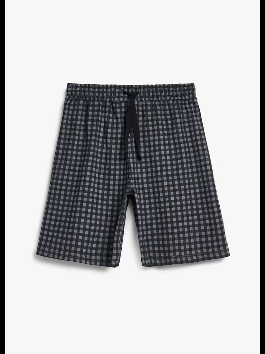 Шорты пижамные серые