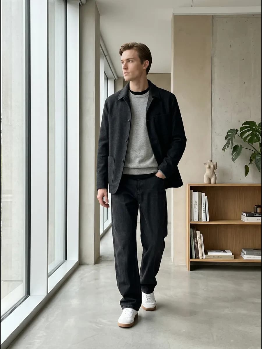 Джинсы BAGGY FIT хлопковые свободные