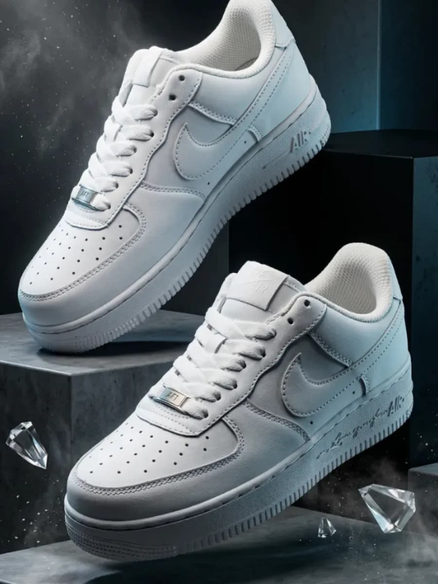 Кроссовки белые спортивные женские