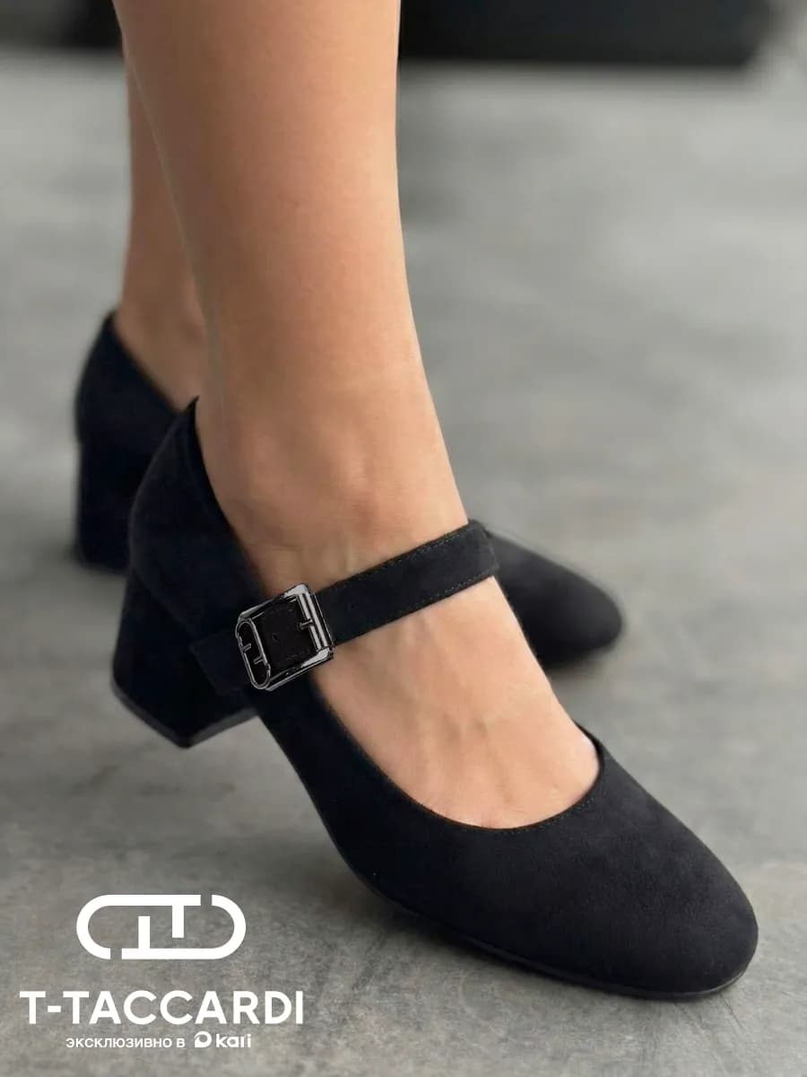 Туфли женские на каблуке мери джейн