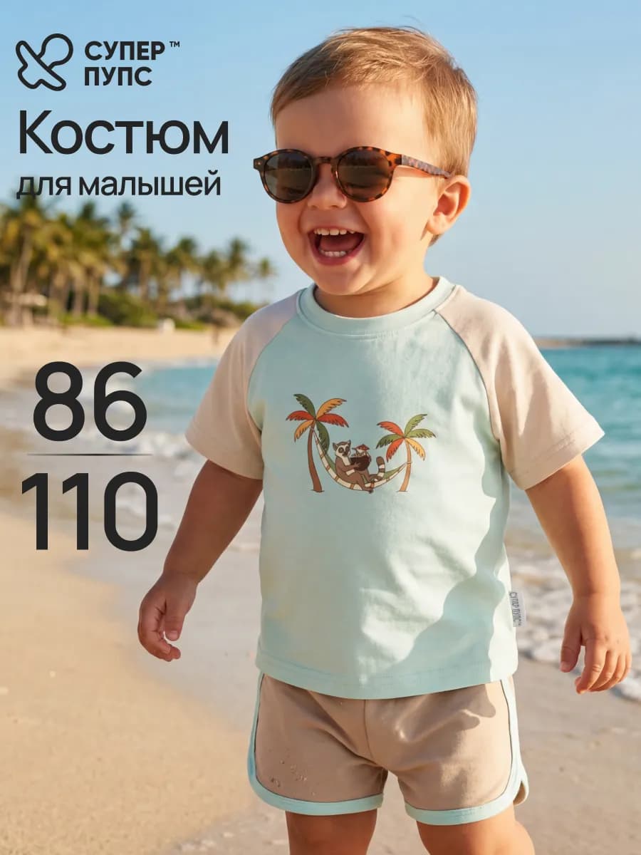 Летний костюм для мальчика