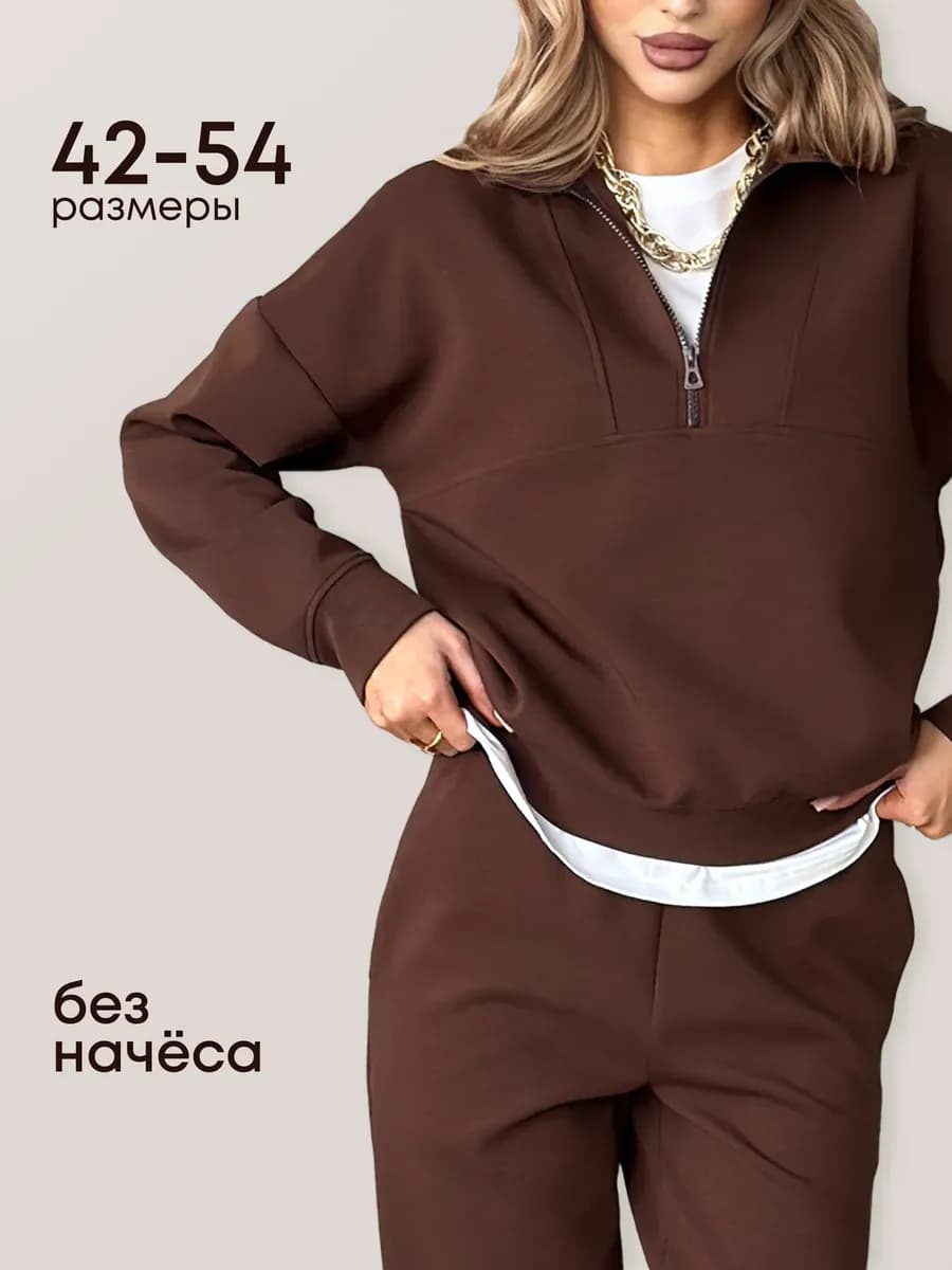 Весенний костюм спортивный брючный