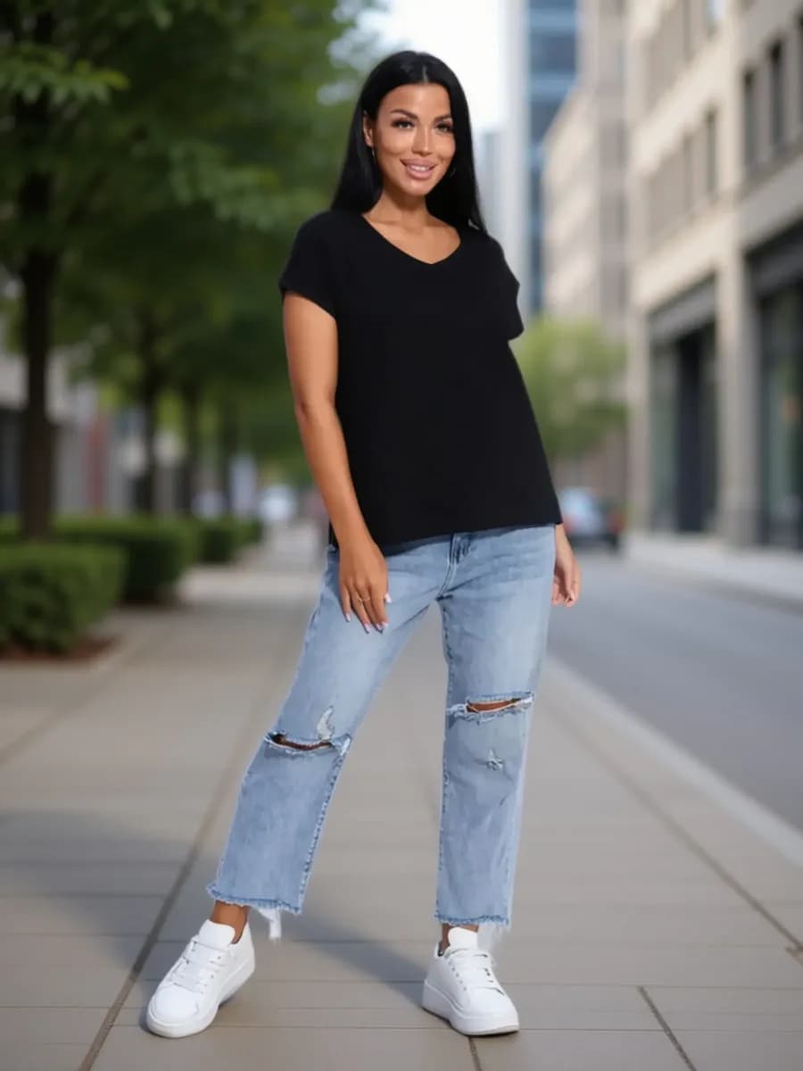 Футболка хлопок базовая