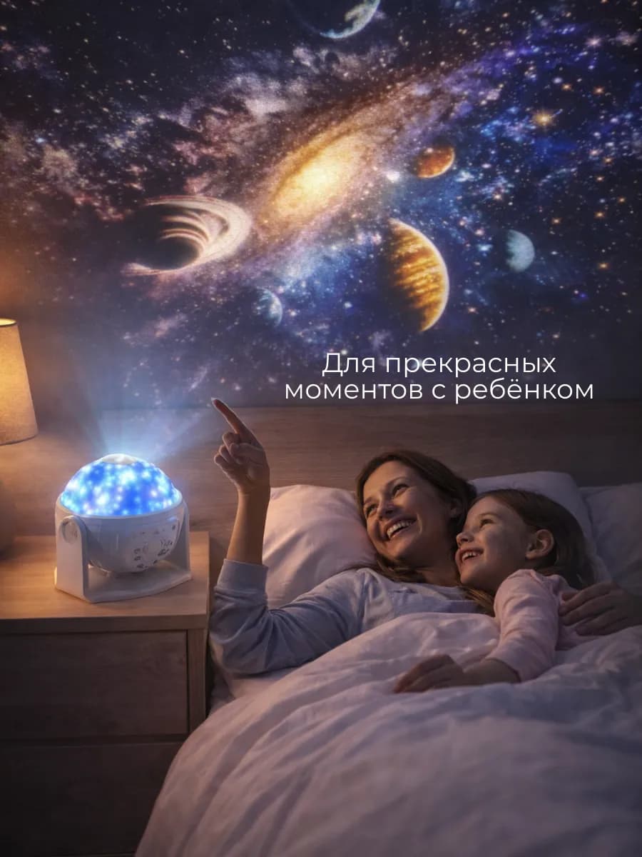 HD-проектор Звездного неба 7в1 планетарий