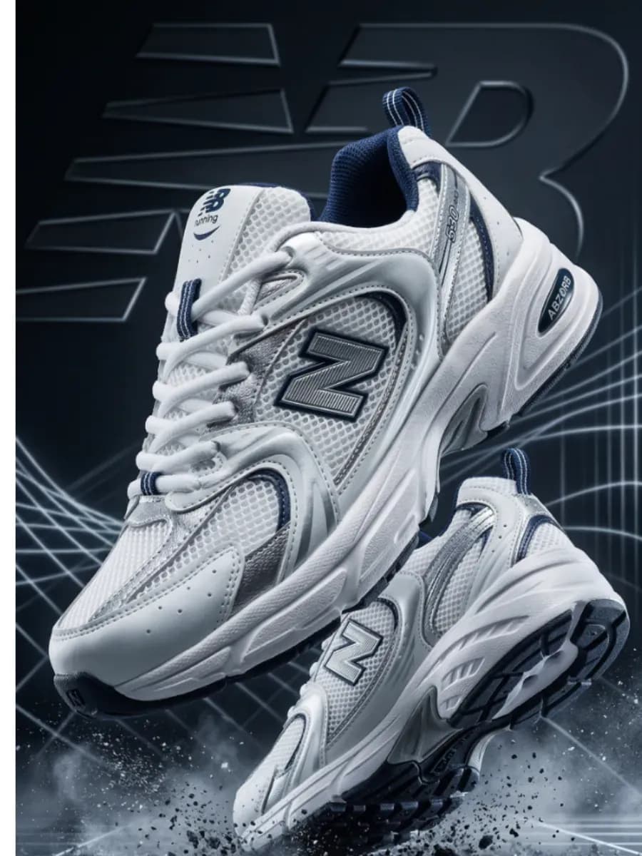 Кроссовки белые спортивные мужские