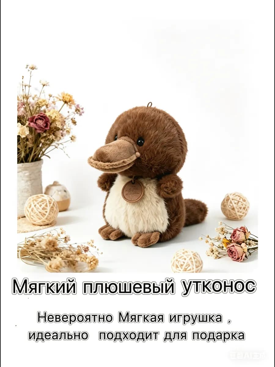 Пеликан игрушка мягкая