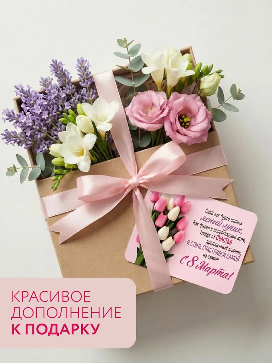 8 марта набор магнитов сувенир подарки