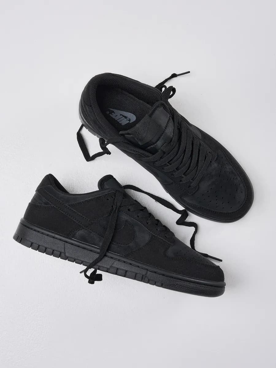 Кроссовки sb dunk low данки кеды черные для школы