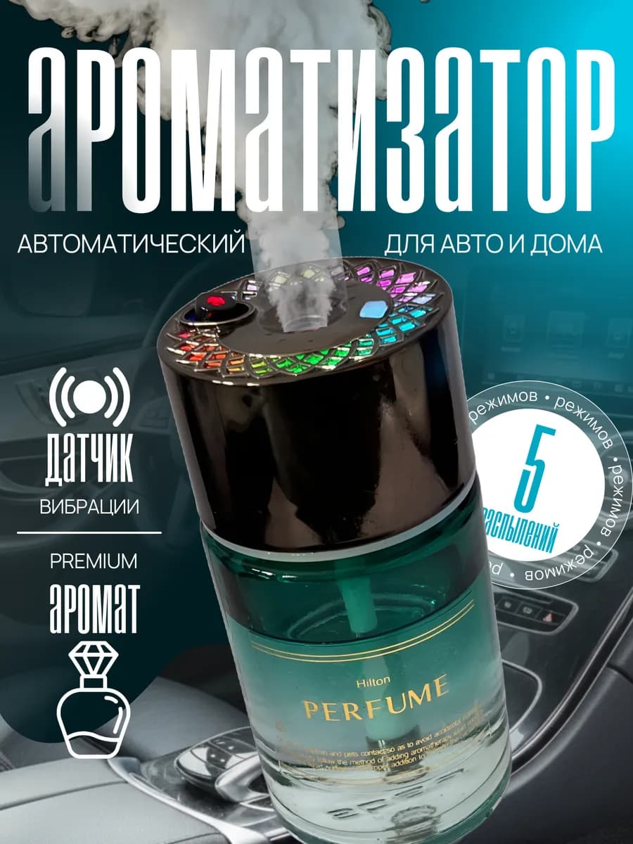Ароматизатор в машину автоматический с подсветкой