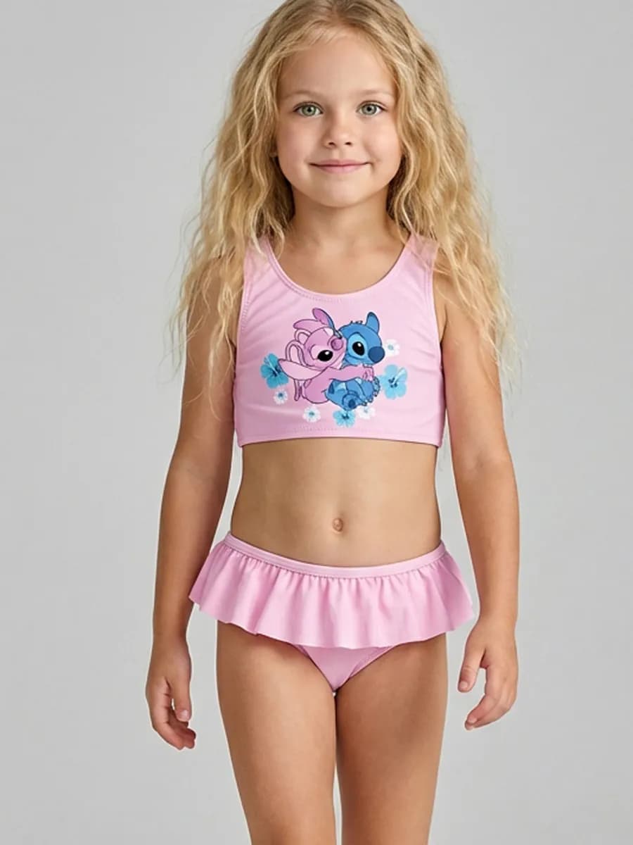 Купальник детский раздельный Лило и Стич