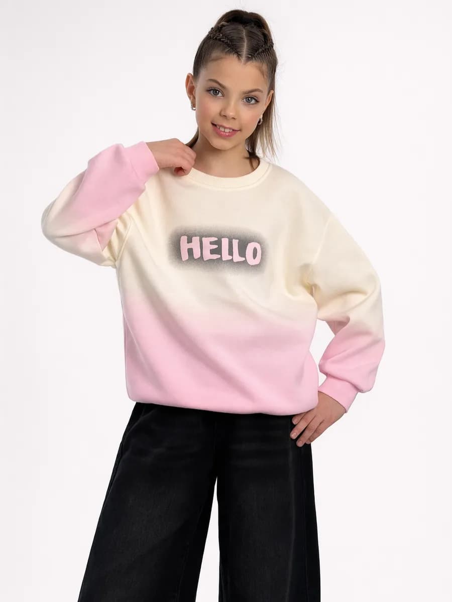 Свитшот для девочки - фото 1