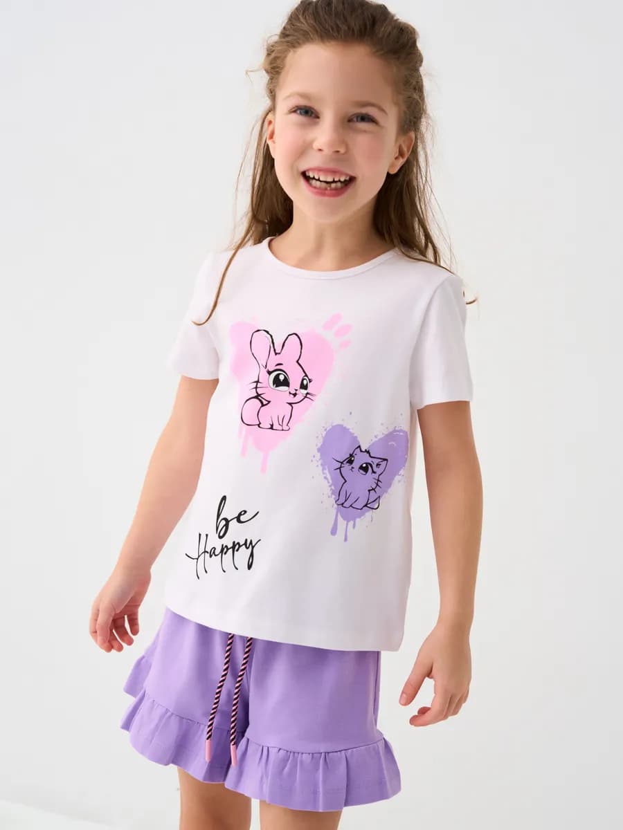 Комплект футболка, шорты