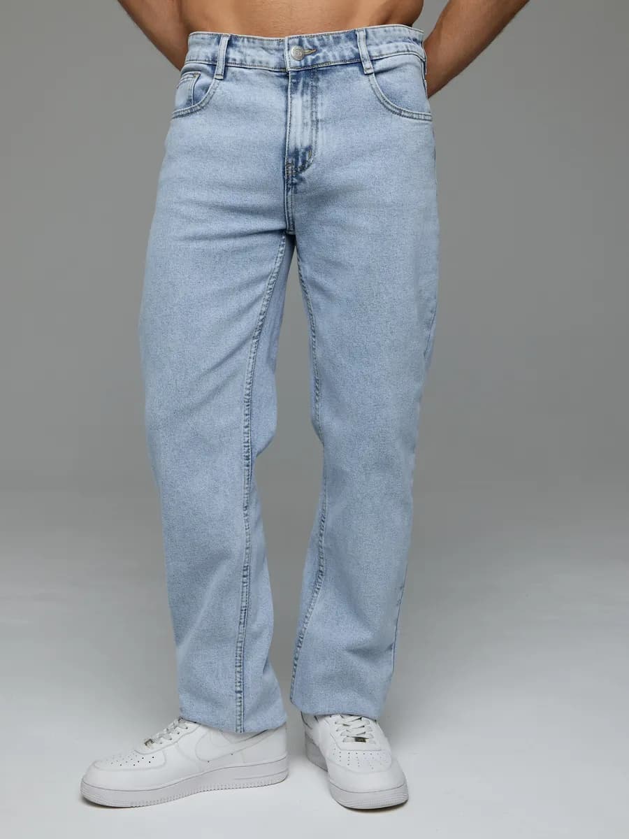Джинсы прямые классические