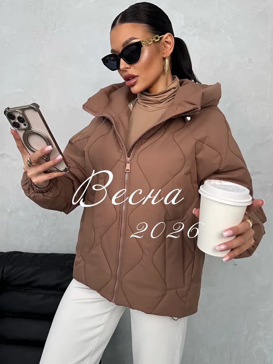 Куртка демисезонная с капюшоном