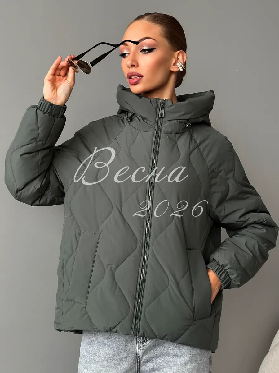 Куртка демисезонная с капюшоном