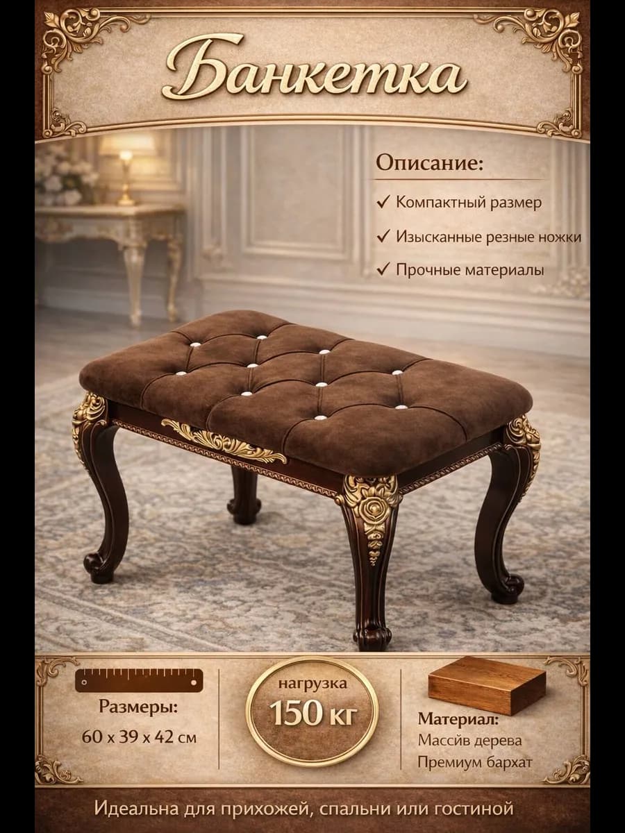 Пуфы и Банкетки - фото 1