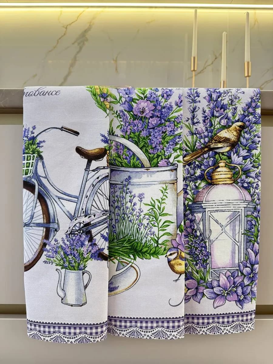 Полотенце кухонное подарочный набор 3 шт