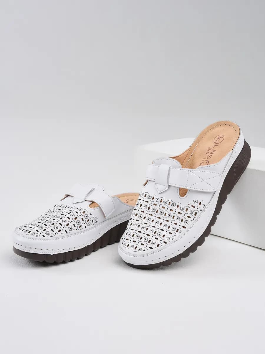 Сабо на платформе закрытым носом удобные