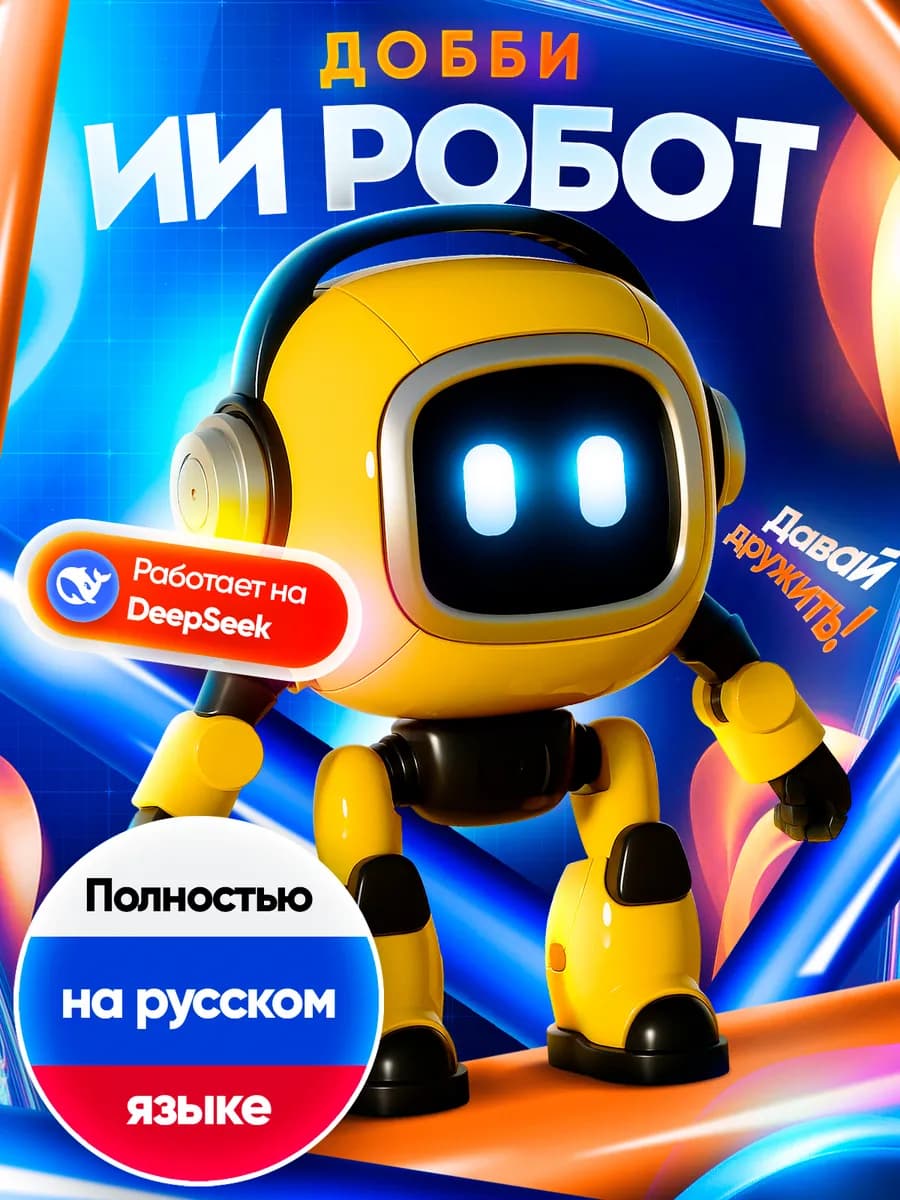 ИИ Робот компаньон "Добби" собеседник на русском языке