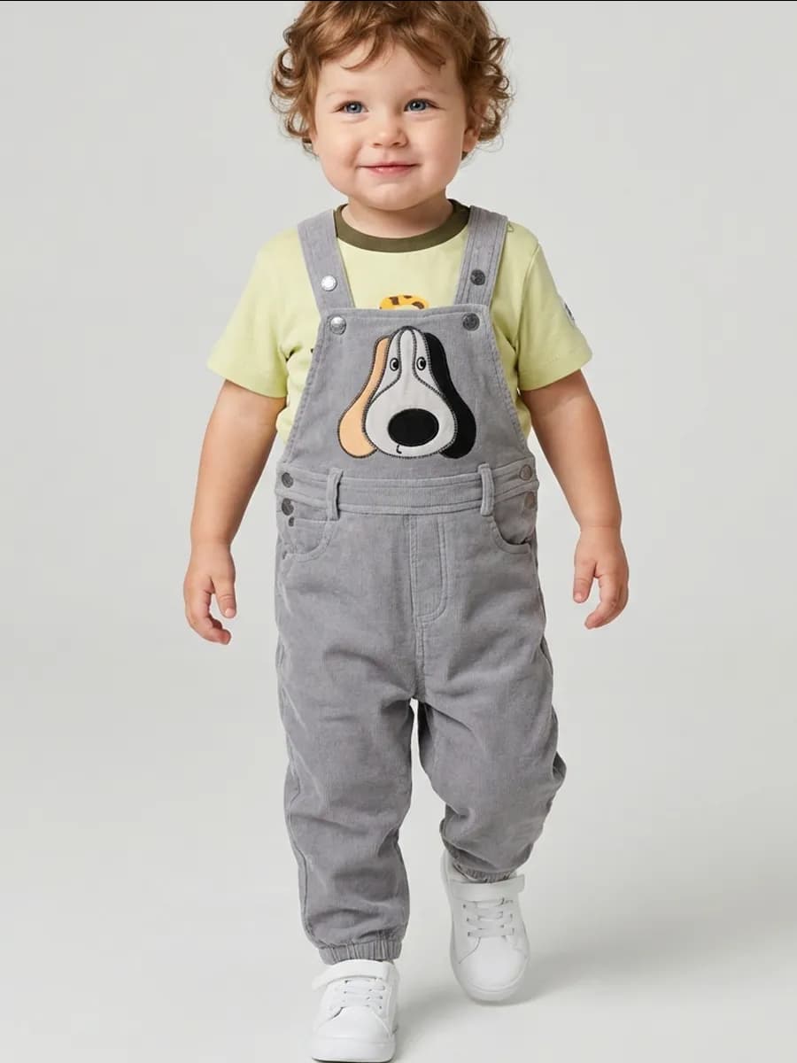 Комбинезон вельветовый детский в садик