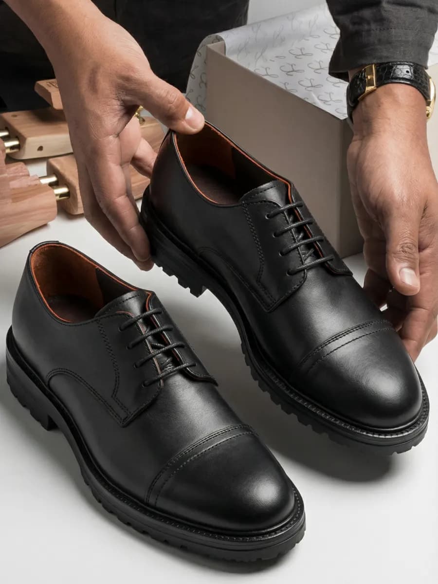 Туфли кожаные классические