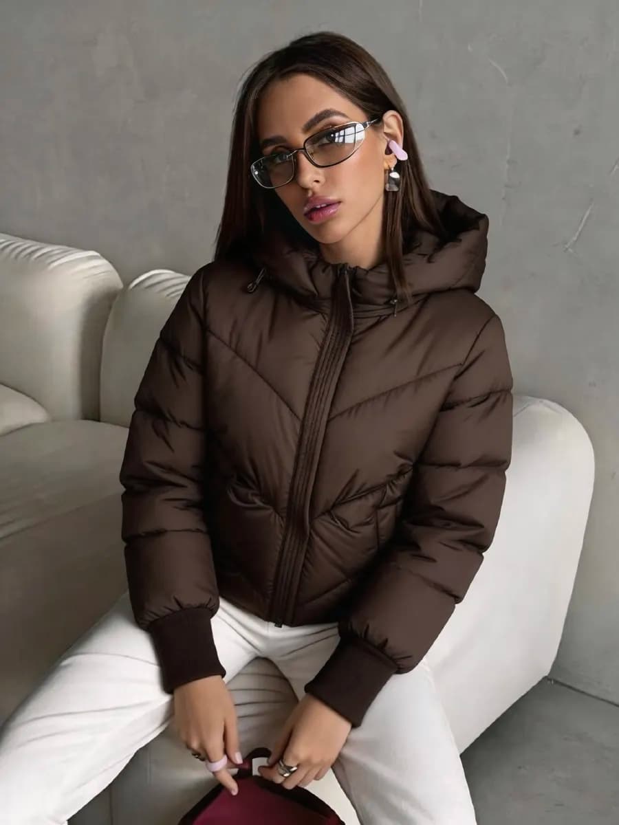 Куртка демисезонная с капюшоном