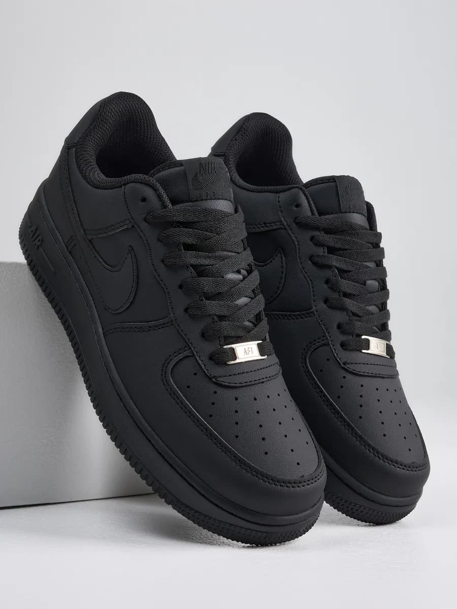 Кроссовки Air Force кеды черные