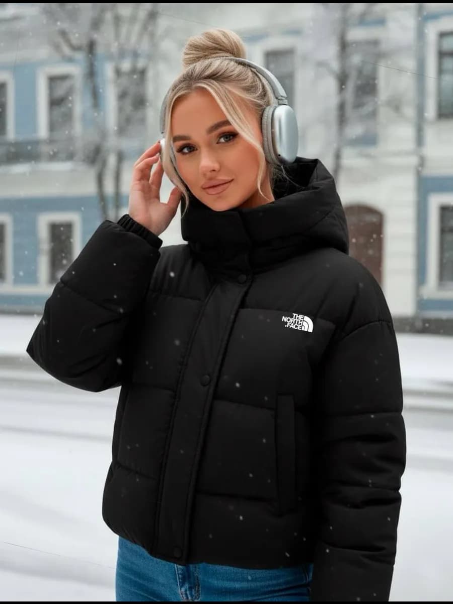 Куртка осень зима c капюшоном