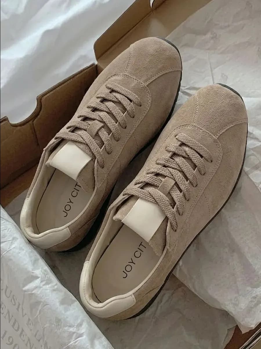 Кеды замшевые женские