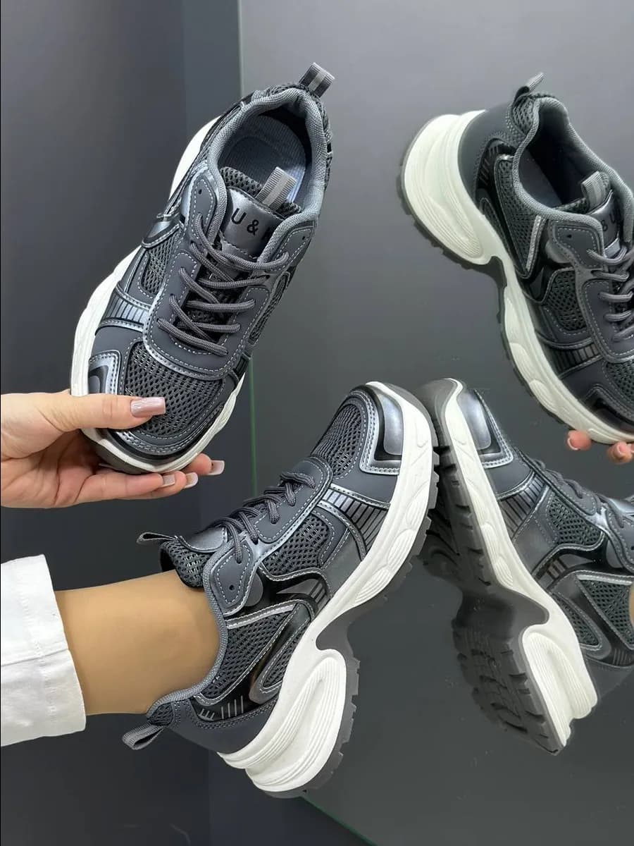Кроссовки женские спортивные повседневные на платформе