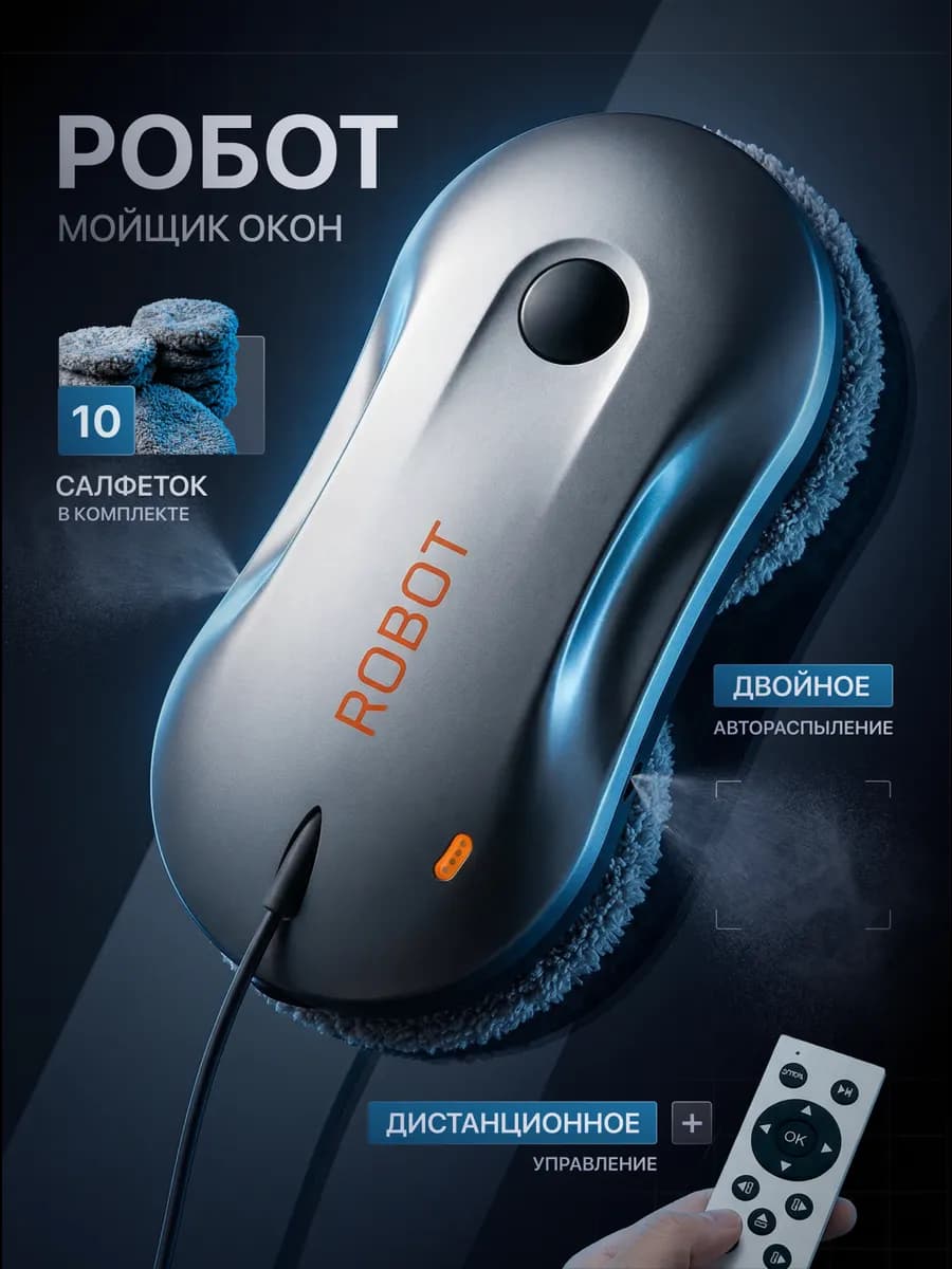 Робот мойщик окон мощный